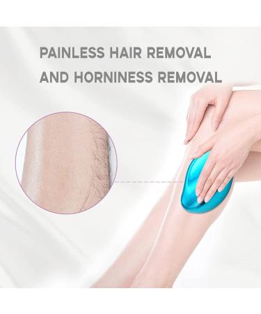 Crystal Hair Removal Eraser - Painless Leg Hair Remover for Men & Women - Buy Online on GoSupps.com