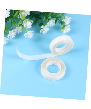 Didiseaon 2 Rolls Seamless Extention Tape for Hair Adhesive Hair Extensions Toupee Tape Front Lace Wig Stick on Hair Extensions Wig Extension Tape Dedicated White Adhesive Tape Size 1 White - Buy Online on GoSupps.com