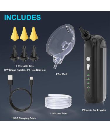 Outfany EarClean Pro & Welnax Electric Ear Cleaner - Water Powered Ear Wax Removal Kit | IPX7 Waterproof 4 Pressure Modes - Shop Now - Buy Online on GoSupps.com