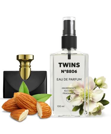 TWINS Impression of Jasmin Noir 2008 | Perfume for Women Eau de Parfum | No.8806 | 3.4 Fl Oz / 100 ml Bvlgari Jasmin Noir 2008 Impression
