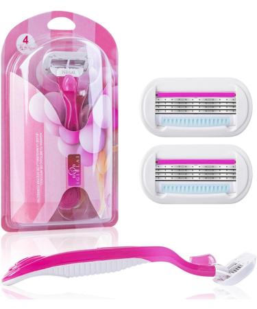 Buy Wukesify Women's Portable Razor Set - 4-Layer Blade Perfect for Armpits & Legs - Shop Internationally! - Buy Online on GoSupps.com