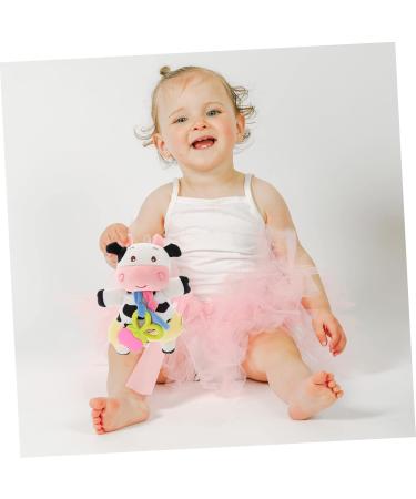 Toyvian Soothing Towel - Super Soft Plush Baby Calming Toy for Boys | Elastic Blanket and Animal Character - Buy Online on GoSupps.com
