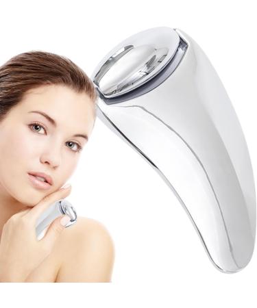Guasha Roller For Face | Metal Sha Facial Tools | Face Roller For Women Beauty Tool For Cheekbones Neck Chin Eyes Forehead Nose Silver Scraping Board + Silver Roller - Buy Online on GoSupps.com