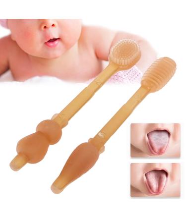 Baby Finger Toothbrush Set - Silicone Toddler Mouth Brush for Clean Tongue & Healthy Gums | International Shipping - Buy Online on GoSupps.com