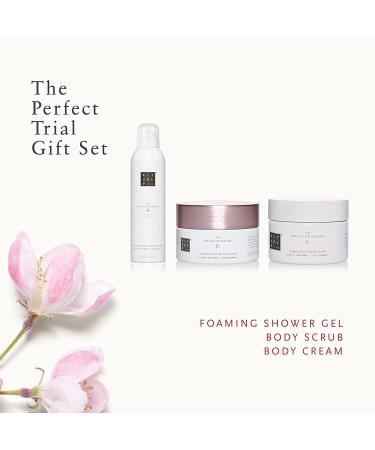 RITUALS Sakura Renewing Discovery Set: Foaming Shower Gel, Body Scrub & Cream with Rice Milk & Cherry Blossom - Buy Online on GoSupps.com