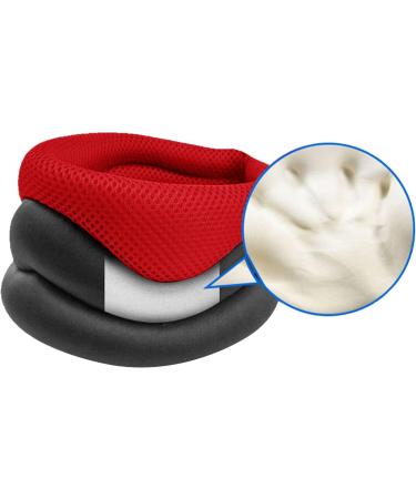 Fakeface Neck Support - Ergonomic Foam Pillow for Neck Pain Relief & Stable Vertebrae Protection | Comfortable Sleep Solution - Buy Online on GoSupps.com