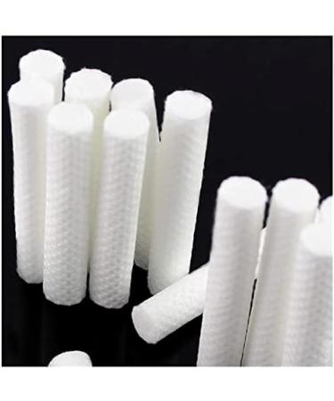 500Pcs Blank Nasal Inhaler Sticks Blank Aroma Nasal Inhalers Compatible with DIY Essential Oil Cotton Wicks White Pleasant63 - Buy Online on GoSupps.com