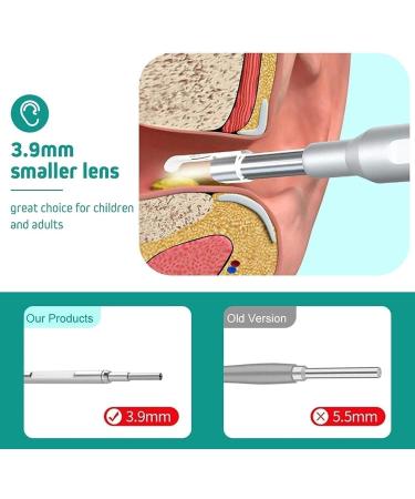 EYEARN Visual Ear Wax Removal Tool with 5-inch Screen | Portable Ear Cleaner Kit with Inspection Camera for Easy Cleaning - Buy Online on GoSupps.com