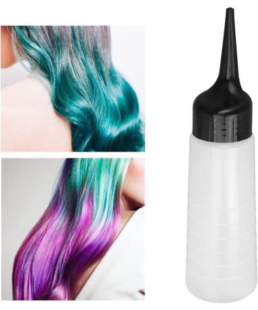 Hair Coloring Applicator Bottle Leakproof Styling Treatment Oil Bottle with Clear Scale Hair Salon Accessories - Buy Online on GoSupps.com
