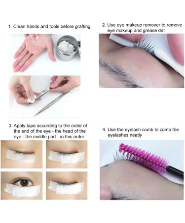 Ancoo False Eyelash PE Tape - Transparent Medical Eyelash Extensions Makeup Tools - Buy Online on GoSupps.com