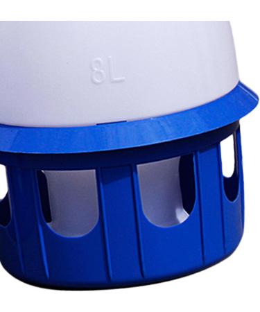 LOVIVER Portable Pigeon Waterer Drinker Cage Accessories Water Pot Container Water Bottle Automatic Bird Water Dispenser for Parrot Parakeet Dove 8L D 22cm H 38CM - Buy Online on GoSupps.com