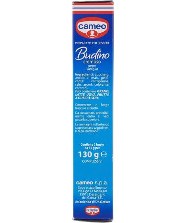 Cameo Budino Creamy Vaniglia & Vanilla Pudding Bags 80g (Pack of 6) - Buy Online on GoSupps.com