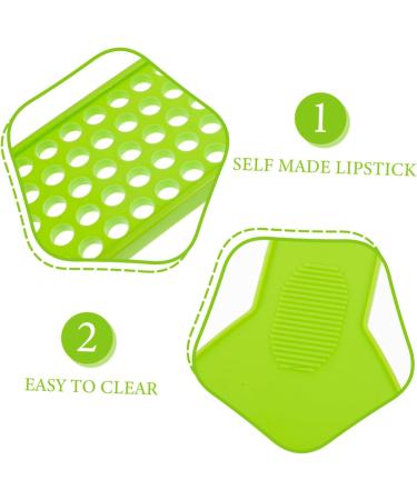 SUBOFAN ABOOFAN 2Pcs 50 Holes Kit Craft Molds Business Tubes Containers Spatula For Smooth Application - Buy Online on GoSupps.com