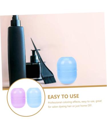 GALPADA Gobelet M langeur Pour M lange De Couleurs 2 Pi ces Bol Doseur Transparent Graduation R sistant Et Facile Nettoyer Pour Salon De Coiffure Ou Usage Domestique - Buy Online on GoSupps.com
