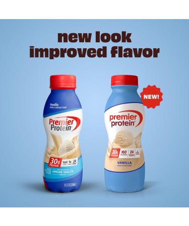 Premier Protein Shake MINIs Vanilla 22g Protein 120 Calories No Added Sugar 8.75 fl oz 12 Pack (Packaging May Vary) Protein Shake Vanilla 8.75 Fl Oz (Pack of 12) - Buy Online on GoSupps.com
