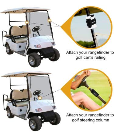 ZOEA Magnetic Rangefinder Mount Strap for Golf Cart - Adjustable Holder with Strong Magnet - Fits 1.5 Railings - Buy Online on GoSupps.com