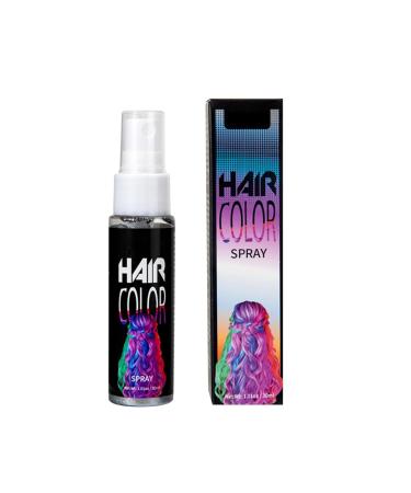 Temporary Hair Color Spray Hair Spray Color Temporary DIY Hair Color Spray Hair Spray Instant Hair Color for All Hair Types Fast-Drying (Purple 30ml) Purple 0.13 Fl Oz (Pack of 1) - Buy Online on GoSupps.com