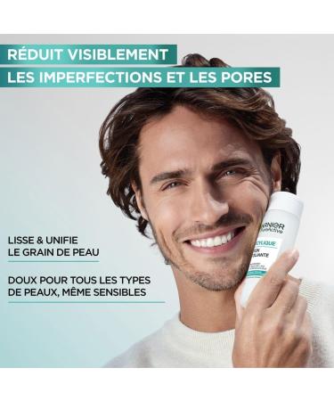 GARNIER Pure Active - Soin Exfoliant Visage - R duit Les Marques D'acn & Les Pores - Niacinamide AHA & Acide Salicylique - Formule Liquide L g re - Vegan & Cruelty Free - Unisexe - 120 ml - Buy Online on GoSupps.com