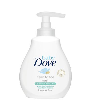 Dove Baby Sensitive Moisture Body Wash Pump - 6.76 Fl Oz x3 Pack, Fragrance-Free - Buy Online on GoSupps.com