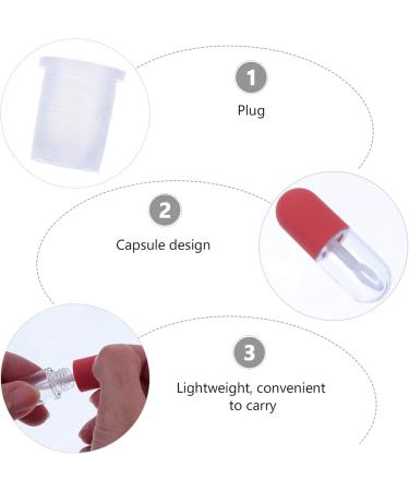 Minkissy 10-Pack Refillable Lip Gloss Tubes | Empty Lipstick Containers for DIY Lip Gloss | Durable & Portable Plastic Lip Gloss Bottles - Buy Online on GoSupps.com