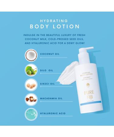 PURE FIJI Hydrating Body Lotion 3 oz - Coconut - Buy Online on GoSupps.com