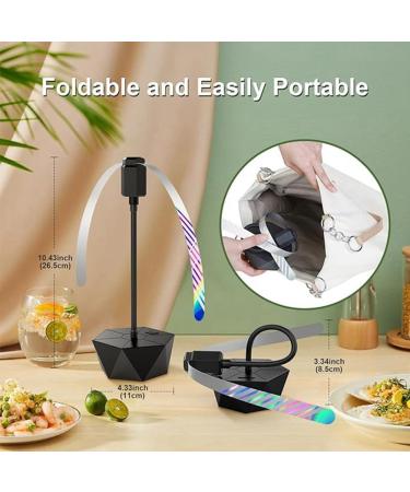 LAMELLIS Fly Fans for Tables Effective Fly Repellent Fan with Soft Blades Keeps Flies Portable Fly Fan for Picnic BBQ Etc Easy to Use - Buy Online on GoSupps.com