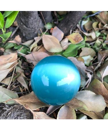 50mm Quartz Blue Cats Eye Crystal Balls Natural Stones and Minerals - Buy Online on GoSupps.com