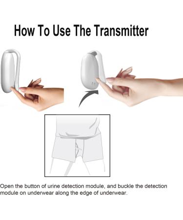 Wireless Bedwetting Alarm for Kids - USB Rechargeable 3 Modes Effective Pee Alarm for Boys & Girls - Buy Online on GoSupps.com