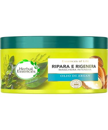 Herbal essences intensive mask for very dry hair with argan oil from Morocco repaired and regenerated in collaboration with Royal Botanic Gardens Kew 450 ml