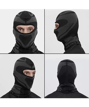 Sturm Hood Motorcycle Face Mask - Windproof Red Ski Mask for Men & Women | Breathable Outdoor Sports Gear - Buy Online on GoSupps.com