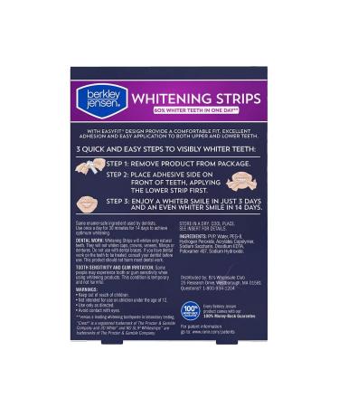 Berkley Jensen Whitening Strips - 28 Count | Professional Teeth Whitening at Home - Buy Online on GoSupps.com