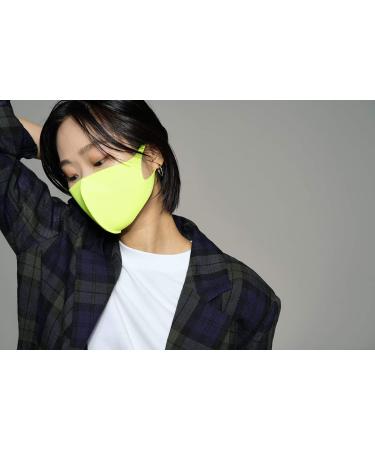 LOOKA Protective Fashion Summer Face Mask - Washable Reusable & Comfortable - Refresh Neon Green (Small/Medium - Buy Online on GoSupps.com