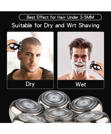 FMeA Electric Barber for Men Rechargeable Bald Head Electric 7 Floating Heads Beard Nose Clipper Hair Trimmer - Buy Online on GoSupps.com