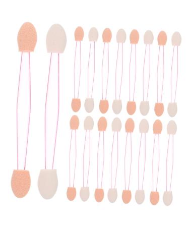 Outanaya 1 Set Eye Shadow Brush Beauty Sponges Liquid Eye Shadow Eyeshadow Plastic Miss Cosmetic Sponge Head