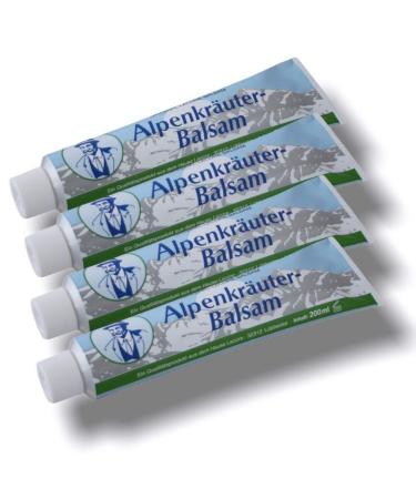 Megaprom 4X LACURE 800ml ALPINE HERBS Balm Wellness Sport Massage Cream Massage Balm with Herbs (4X 200ml) - Buy Online on GoSupps.com