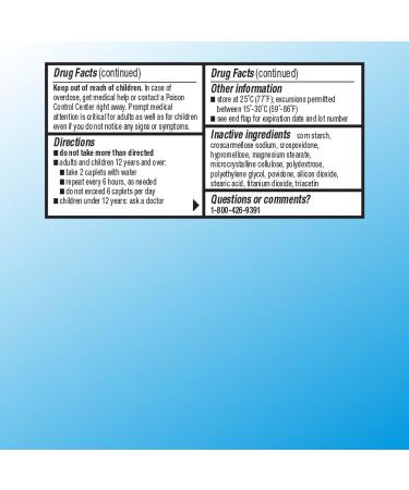Quality Choice Menstrual Complete Max Strength Period Pain Relief, 500 mg of Acetaminophen, 60mg of Caffeine, 15mg of Pyrilamine Maleate, Cramps, Bloating, Headache. 24 Count. - Buy Online on GoSupps.com