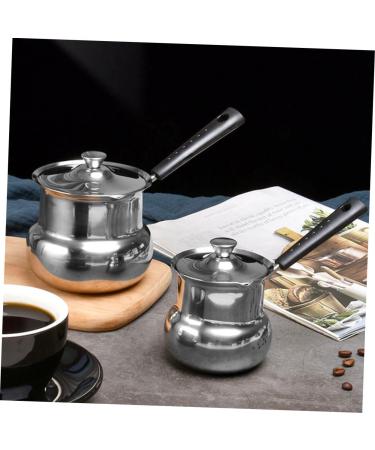 Alipis Stainless Steel Hot Milk Cup Butter Coffee Creamer Milk Steamer Pitcher Milk Frother Household Child YJP37Q9E24138F20WVO Silver 18.7X9X7.7CM - Buy Online on GoSupps.com