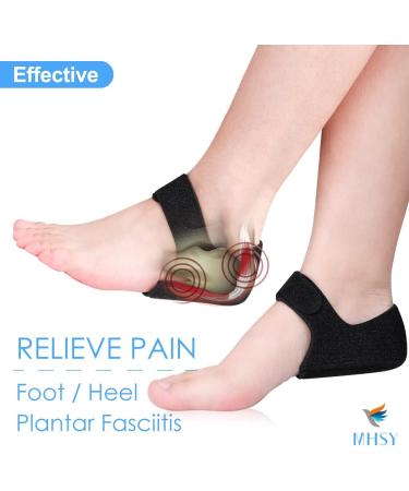 Buy MhSy Heel Spur Inserts & Cushions - Relieve Heel Pain & Protect Tendons (1 Pair) - Buy Online on GoSupps.com