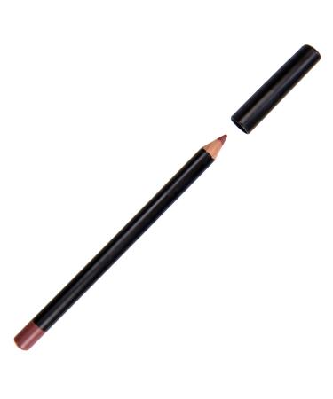 Lip Liner Pencil: Wood Pencil - Long Lasting Natural Look for Full Lips - Waterproof Cap - Sharpener Not Included in Set Hollywood's Guru of Hue (Cinnamon)