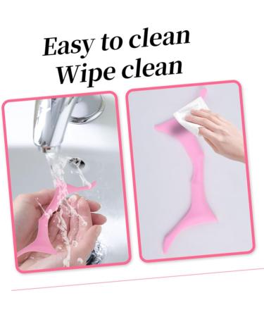 Abaodam brow guide template brow makeup supplies eyebrow shaping stencil Makeup Tools USB 17.3x5.9cm Pink - Buy Online on GoSupps.com