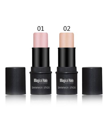 Highlighter Stick & Powder Contour Makeup | Shade 02# - International Shipping Available - Buy Online on GoSupps.com
