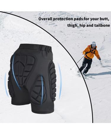 Shop Tentock Protective Pants - Padded Protector Shorts for Skiing Skating & Cycling - Drop Resistance & EVA Pad - 3XL Black - Buy Online on GoSupps.com