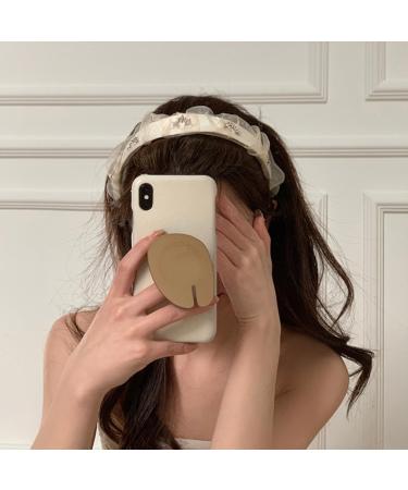TQUXNGA Women Headband 1.2inch Wide Hairband with Rhinestones Star Hairhoop Headdress Girls Sweet Head Accessory White - Buy Online on GoSupps.com