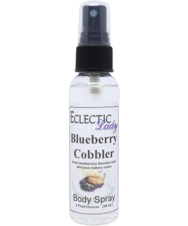 Blueberry Cobbler Body Spray 2 ounces Body Mist for Women with Clean Light & Gentle Fragrance Long Lasting Perfume with Comforting Scent for Men & Women Cologne with Soft Subtle Aroma For Daily 2 Fluid Ounces