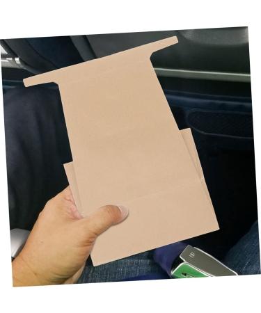Sickness Vomit Bags 15pcs - Kraft Paper Light Brown - Travel Motion Sickness Relief - Buy Online on GoSupps.com