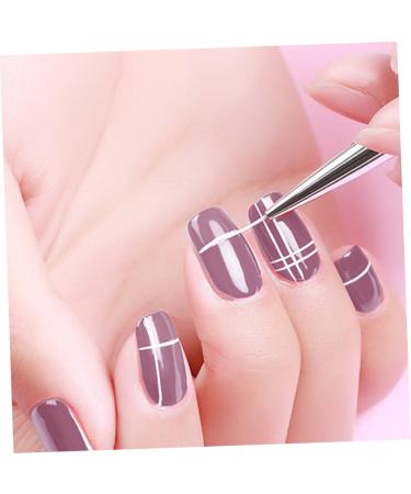 FOMIYES 6 Sets Nail Art Tips Builder Brush Nail Brushes for Nail Art Nail Drawing Pen Colored Drawing Tool for Manicure Nail Art Liner Drawing Brushes Nail Pen Poly Pink Painted Pull Pen - Buy Online on GoSupps.com