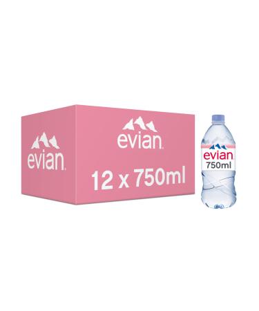 Evian Mineral water Still 12 x 750 ml