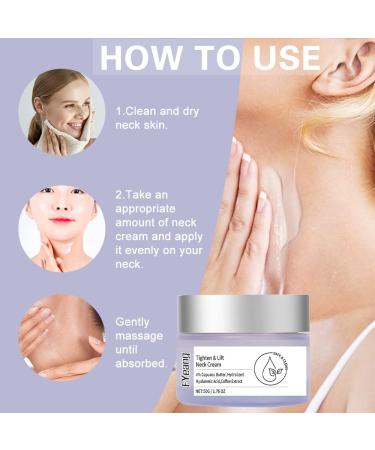 FYeang 2Pcs Tighten And Lift Neck Cream Neck Firming Cream Tightening Lifting Sagging Skin Neck Cream Neck Cream for Tightening and Firming Tighten and Lift Neck Cream - Buy Online on GoSupps.com