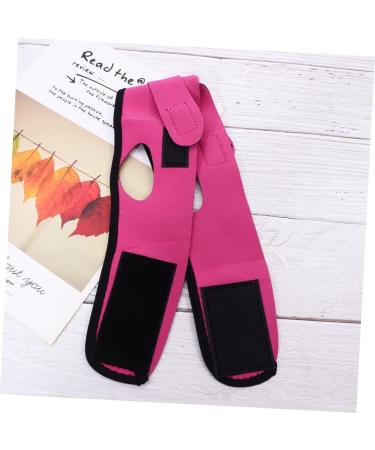 Beavorty girdles chin lift band face shaper belt strap v line face shaper face belt strap anti-wrinkle band slimming belt thin masseter chin lifting belt 24.3x19cm Rosy - Buy Online on GoSupps.com