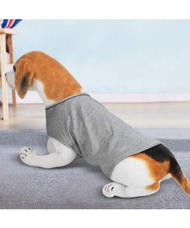Dog Anti Anxiety Shirt Pet Stress Relief Clothes Pet Calming Wrap Vest Dog Thunder Jacket with Hook Loop and Reflective Strip (S) - Buy Online on GoSupps.com